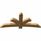 Ekena Millwork Davenport Rough Sawn Timber Gable Bracket, Western Red Cedar, 72"W x 33"H x 4"D x 6"F, 11/12 Pitch GBW072X33X0406DAV00RWR - alternate 3